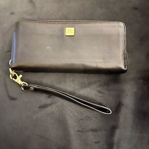 Rachel Cruise Black Leather Wallet